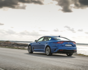 Kia Stinger blue dynamic  (6)